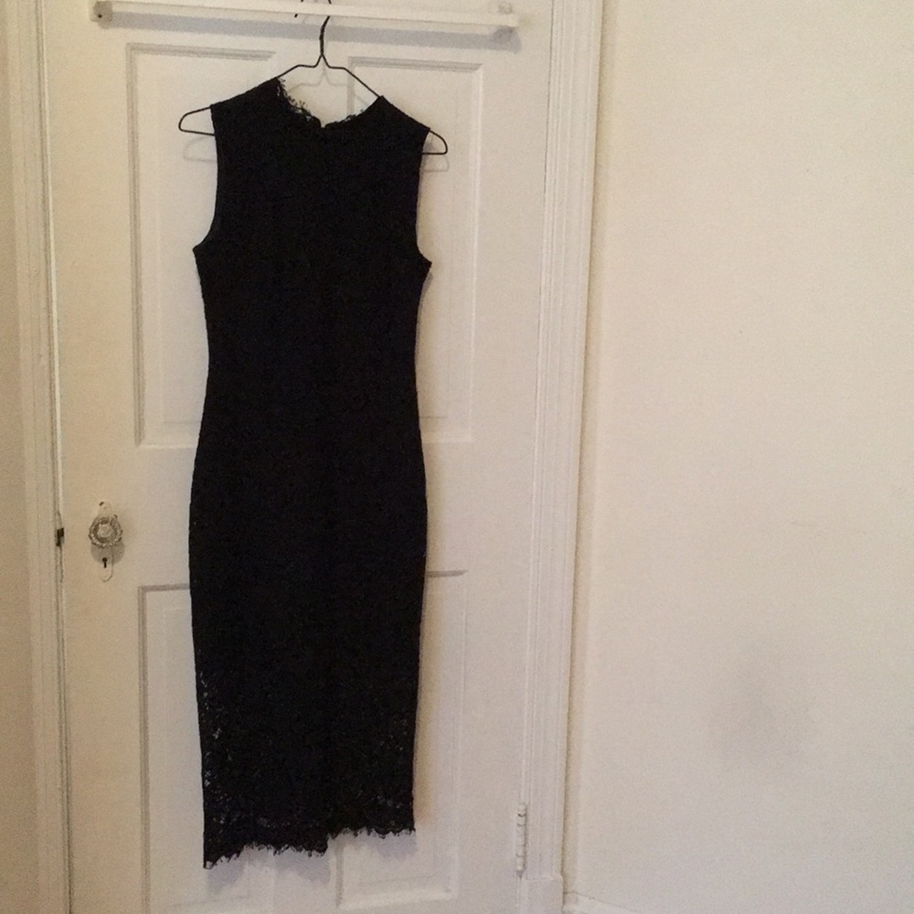 Like new Shoshanna black lace dress